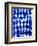 Parallel Electric Blue-Jacqueline Maldonado-Framed Art Print