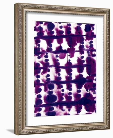 Parallel Purple Mauve-Jacqueline Maldonado-Framed Art Print