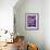 Parallel Purple Mauve-Jacqueline Maldonado-Framed Art Print displayed on a wall