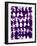 Parallel Purple Mauve-Jacqueline Maldonado-Framed Art Print