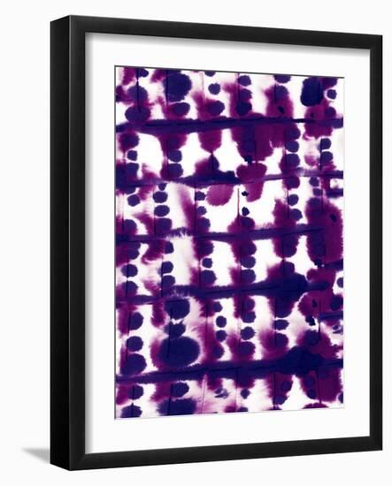 Parallel Purple Mauve-Jacqueline Maldonado-Framed Art Print