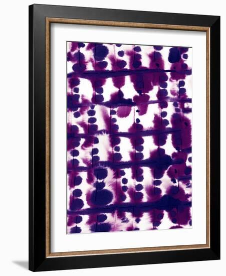 Parallel Purple Mauve-Jacqueline Maldonado-Framed Art Print