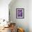 Parallel Purple Mauve-Jacqueline Maldonado-Framed Art Print displayed on a wall