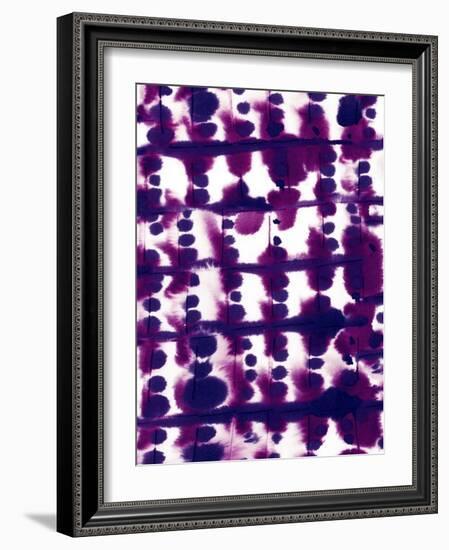 Parallel Purple Mauve-Jacqueline Maldonado-Framed Art Print