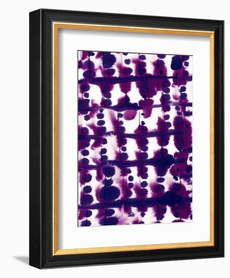 Parallel Purple Mauve-Jacqueline Maldonado-Framed Premium Giclee Print