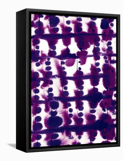 Parallel Purple Mauve-Jacqueline Maldonado-Framed Stretched Canvas