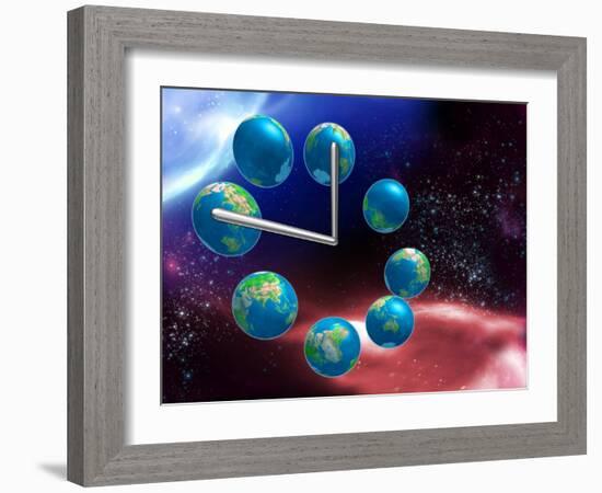 Parallel Universes, Conceptual Artwork-Victor Habbick-Framed Photographic Print