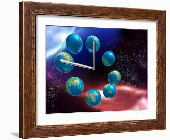 Parallel Universes, Conceptual Artwork-Victor Habbick-Framed Photographic Print