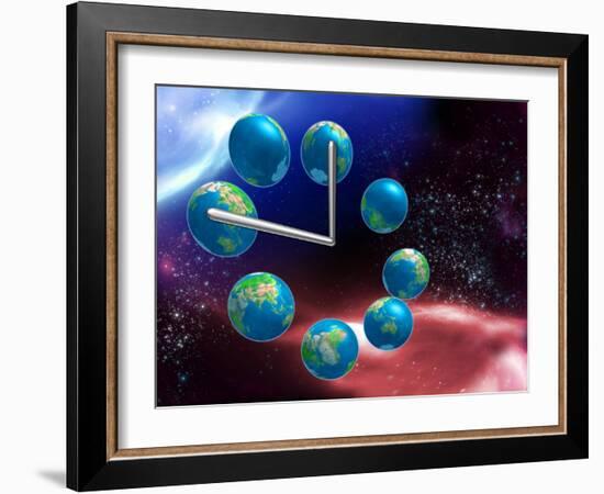 Parallel Universes, Conceptual Artwork-Victor Habbick-Framed Photographic Print