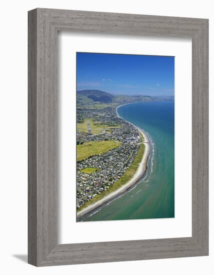 Paraparaumu Beach, Kapiti Coast, Wellington, North Island, New Zealand-David Wall-Framed Photographic Print