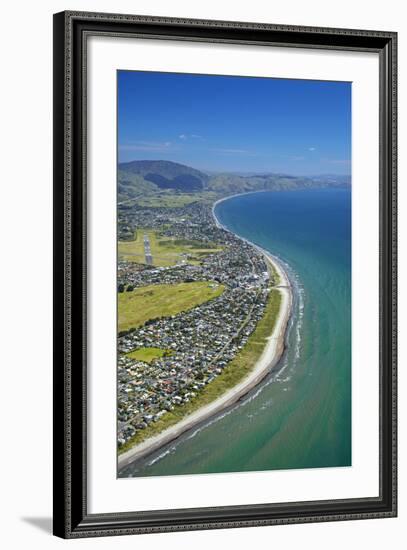 Paraparaumu Beach, Kapiti Coast, Wellington, North Island, New Zealand-David Wall-Framed Photographic Print