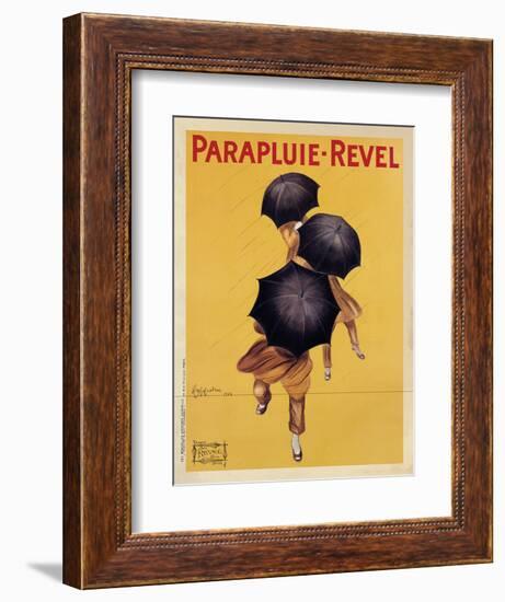 Parapluie-Revel, 1922-Leonetto Cappiello-Framed Art Print