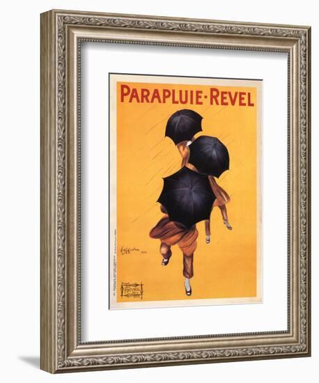 Parapluie Revel-Leonetto Cappiello-Framed Art Print