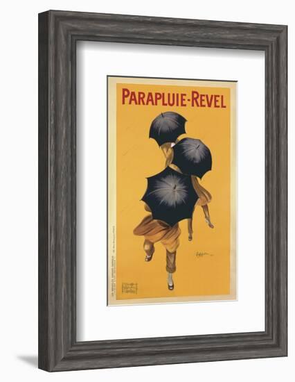 Parapluie Revel-Leonetto Cappiello-Framed Art Print