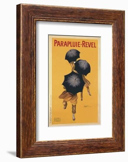 Parapluie Revel-Leonetto Cappiello-Framed Art Print