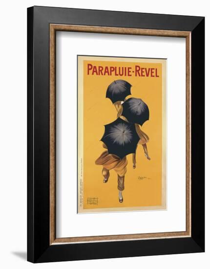 Parapluie Revel-Leonetto Cappiello-Framed Art Print