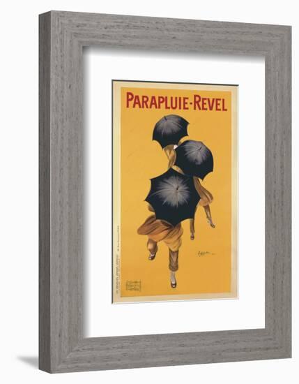 Parapluie Revel-Leonetto Cappiello-Framed Art Print