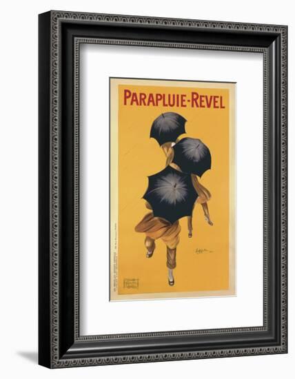 Parapluie Revel-Leonetto Cappiello-Framed Art Print