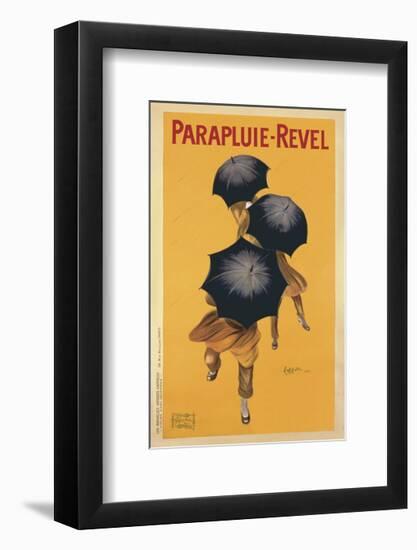 Parapluie Revel-Leonetto Cappiello-Framed Art Print