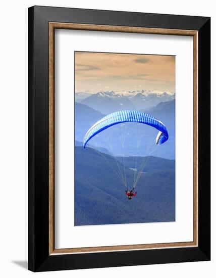 Parasailing atop in early Fall, British Columbia, Canada-Stuart Westmorland-Framed Photographic Print