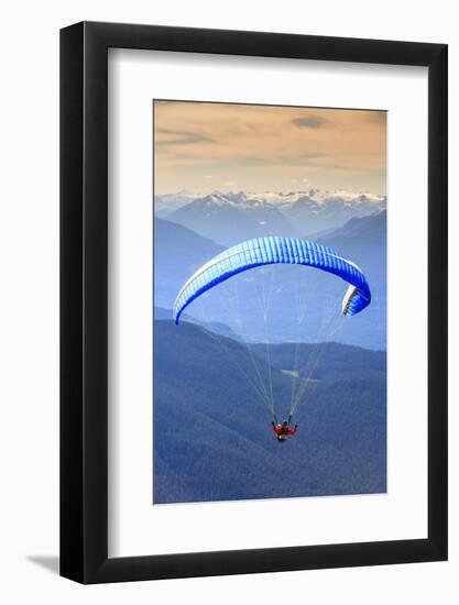 Parasailing atop in early Fall, British Columbia, Canada-Stuart Westmorland-Framed Photographic Print