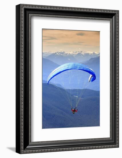 Parasailing atop in early Fall, British Columbia, Canada-Stuart Westmorland-Framed Photographic Print