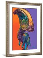 Parasauroluphus-Ron Burns-Framed Art Print