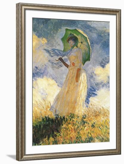 Parasol-Claude Monet-Framed Art Print