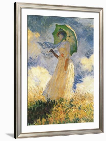 Parasol-Claude Monet-Framed Art Print