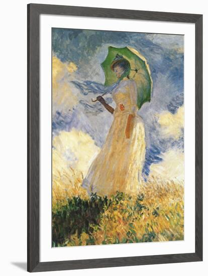 Parasol-Claude Monet-Framed Art Print