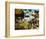 Parasols in Taman Pile Hindu Temple on Koningan Day, Bali, Indonesia-Robert Francis-Framed Photographic Print