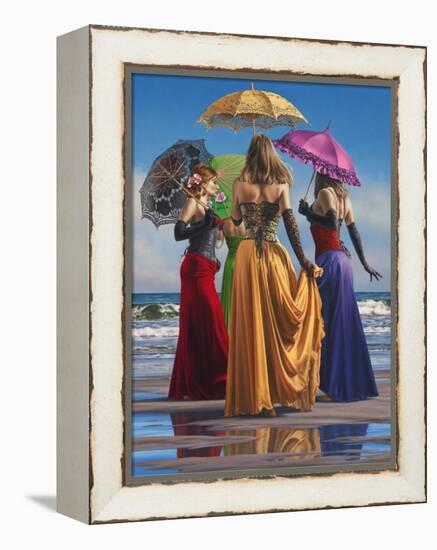 Parasols-Paul Bailey-Framed Stretched Canvas