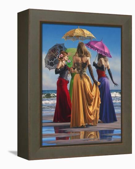 Parasols-Paul Bailey-Framed Stretched Canvas