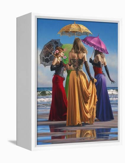 Parasols-Paul Bailey-Framed Stretched Canvas