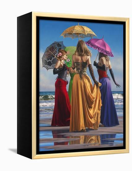 Parasols-Paul Bailey-Framed Stretched Canvas