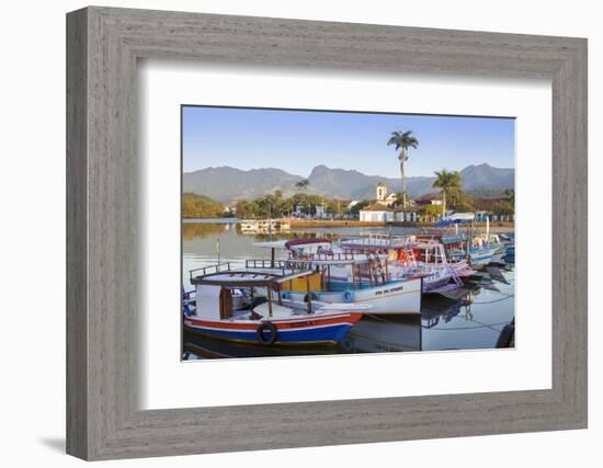 Paraty Port, Rio De Janeiro State, Brazil, South America-Alex Robinson-Framed Photographic Print