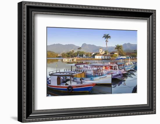 Paraty Port, Rio De Janeiro State, Brazil, South America-Alex Robinson-Framed Photographic Print