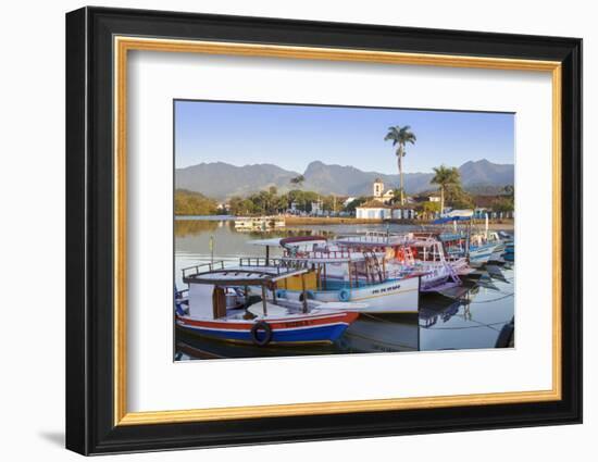 Paraty Port, Rio De Janeiro State, Brazil, South America-Alex Robinson-Framed Photographic Print