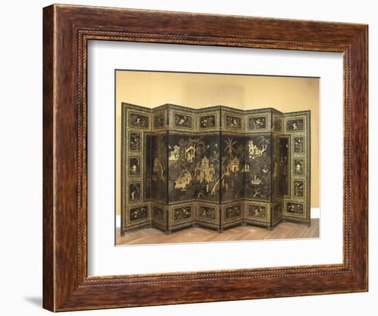 Paravent chinois-null-Framed Giclee Print