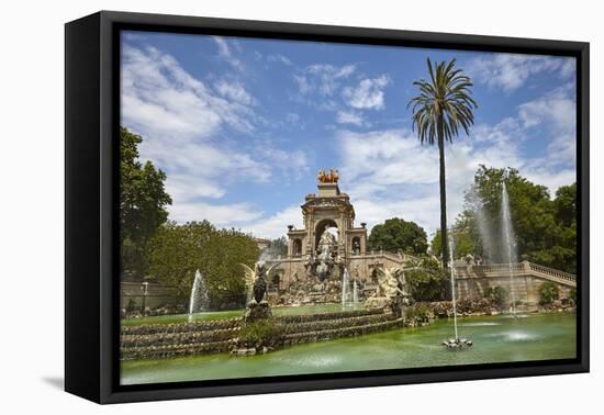 Parc De La Ciutadella, Barcelona, Catalonia, Spain-Mark Mawson-Framed Premier Image Canvas