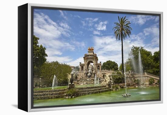 Parc De La Ciutadella, Barcelona, Catalonia, Spain-Mark Mawson-Framed Premier Image Canvas