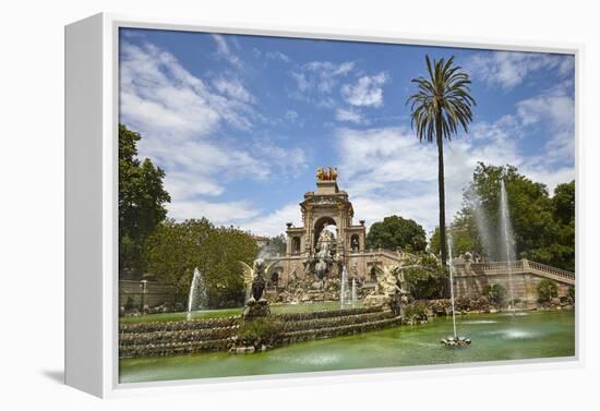 Parc De La Ciutadella, Barcelona, Catalonia, Spain-Mark Mawson-Framed Premier Image Canvas