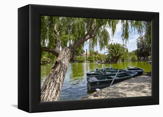 Parc De La Ciutadella, Barcelona, Catalonia, Spain-Mark Mawson-Framed Premier Image Canvas