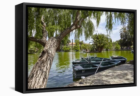 Parc De La Ciutadella, Barcelona, Catalonia, Spain-Mark Mawson-Framed Premier Image Canvas