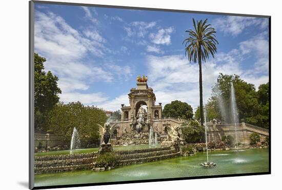 Parc De La Ciutadella, Barcelona, Catalonia, Spain-Mark Mawson-Mounted Photographic Print