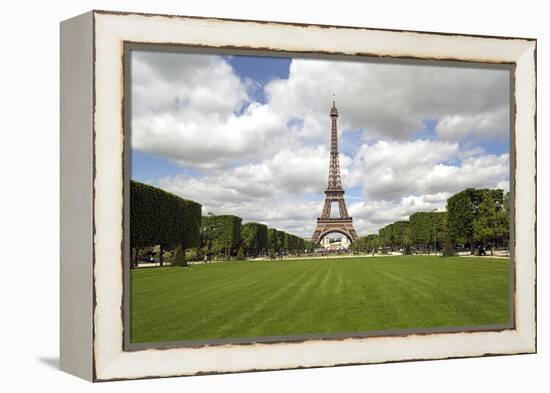 Parc Du Champ De Mars, Eiffel Tower, Paris, France, Europe-Gavin Hellier-Framed Premier Image Canvas