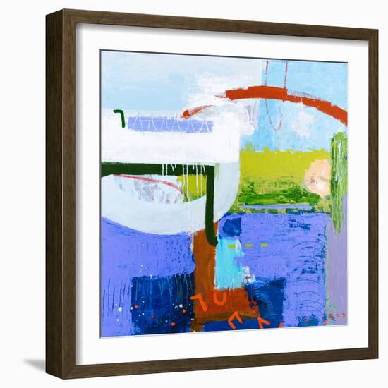 Parc emotion-Hyunah Kim-Framed Art Print