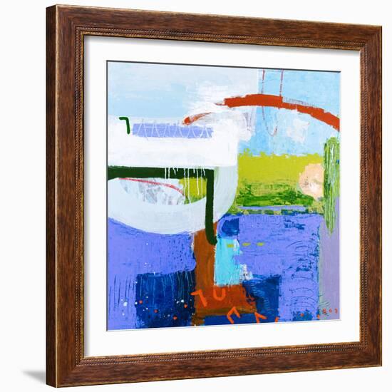 Parc emotion-Hyunah Kim-Framed Art Print