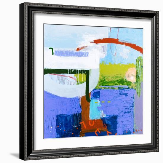 Parc emotion-Hyunah Kim-Framed Art Print