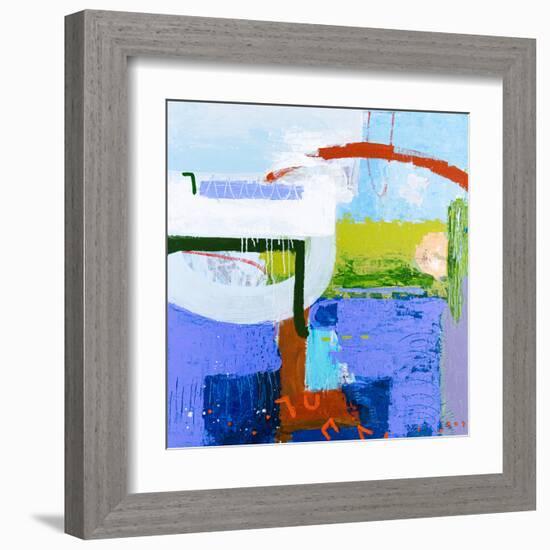 Parc emotion-Hyunah Kim-Framed Art Print